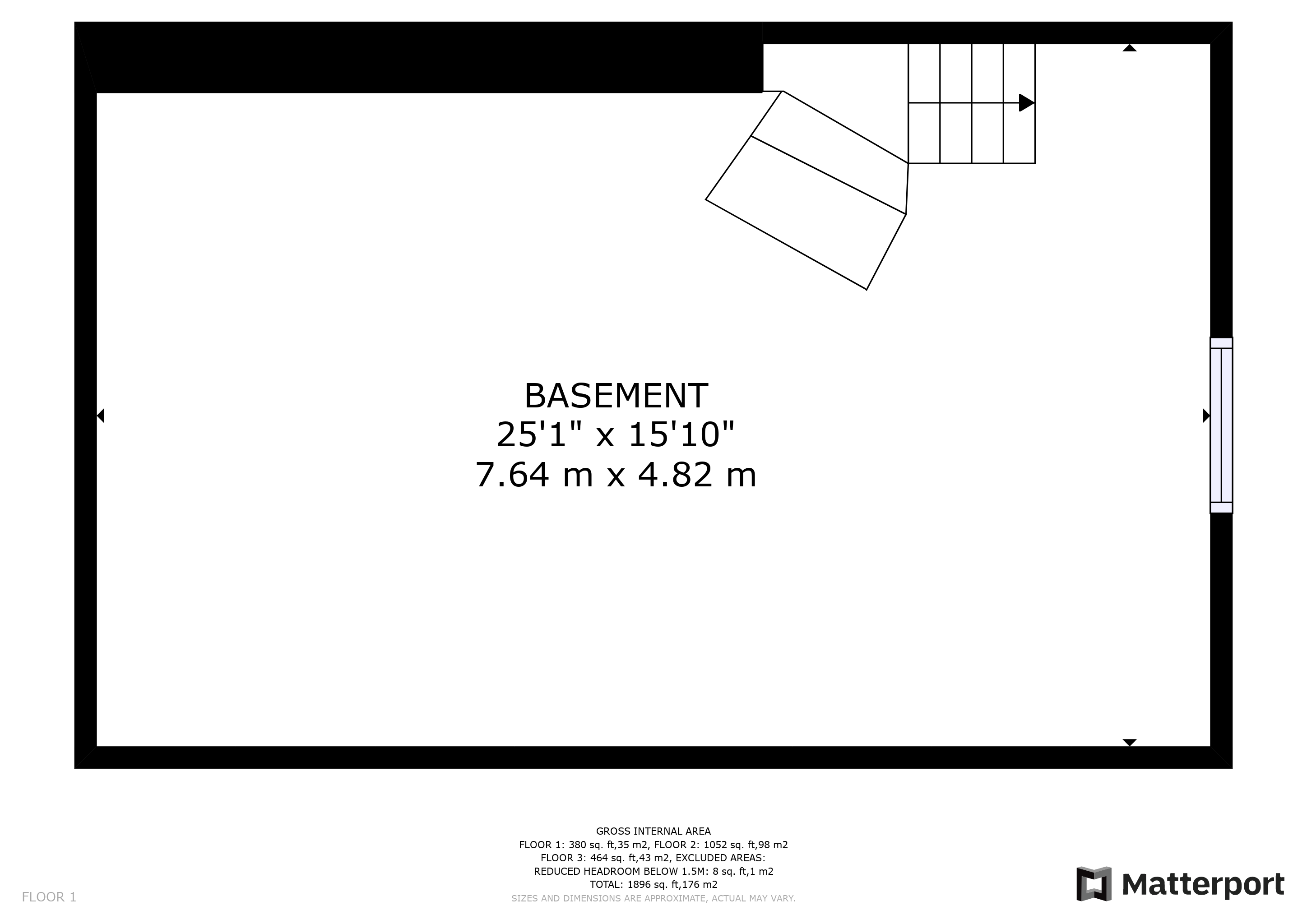 115 St. Lawrence St E - Basement Floor Plan
